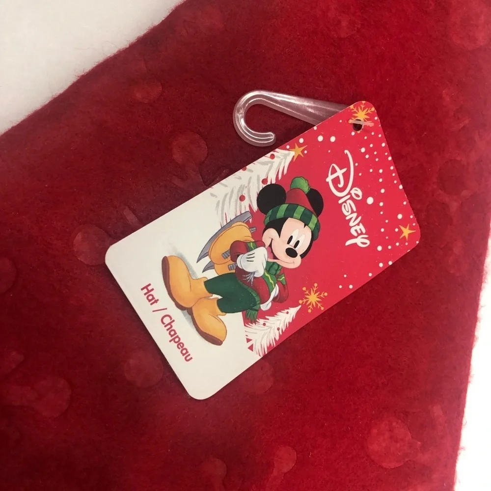 Mickey Santa hat  NWT